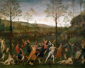 Perugino Lotta tra amore e castità